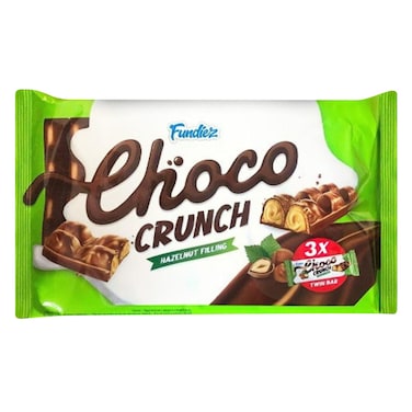 Fundiez - Choco Crunch With Hazelnut Flavored Cream Filling, 135g