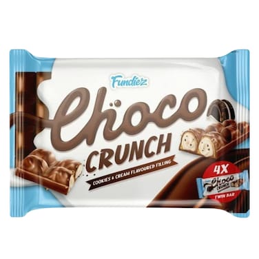 Fundiez - Choco Crunch With Cookies &amp; Cream Flavored Cream Filling, 135g