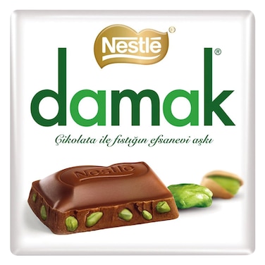 Nestle Damak Milky Chocolate with Pistachio, 60g