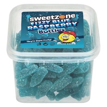 سويت زون كاندي قوارير فيزي بطعم التوت الأزرق 170 جرام