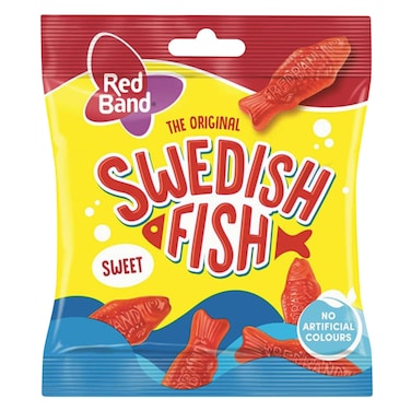 Red Band Swedish Fish Gummies, 100g