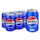 Pepsi Regular Can 325ml, Pack of 6