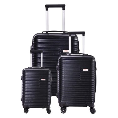 Eagle Express Hard Luggage Black 3 Pieces (ABS823)