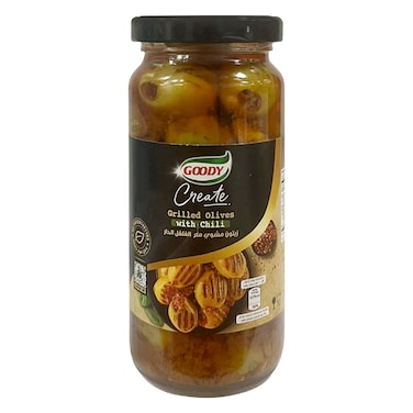 Goody Grilled Olives With Chili 230g