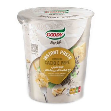 Goody Instant Pasta Cacio E Pepe Fettucine 70g
