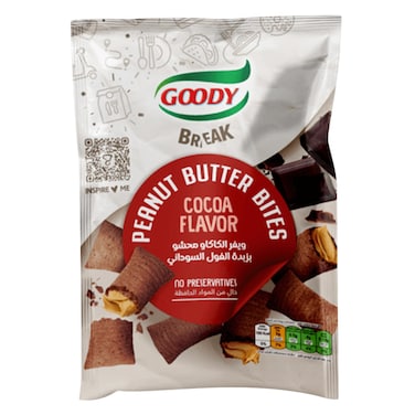 Goody Peanut Butter Bites Cocoa, 20g x4