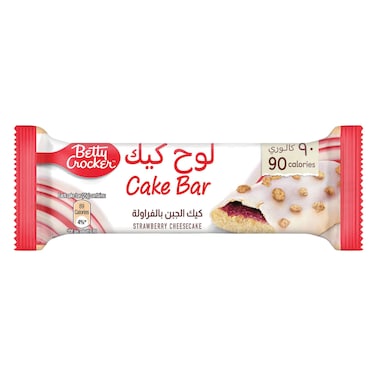 Betty Crocker Strawberry Cheesecake Cake Bar 25g