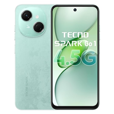 تكنو - سبارك جو 1، 64 جيجابايت سعة ذاكرة داخلية، 3 جيجابايت سعة الرام، أخضر