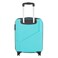 Safari Carter Deluxe Hard Trolley Cyan, 4 Spinning Wheels, 66cm