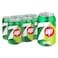 7Up Regular Can, 325ml x6
