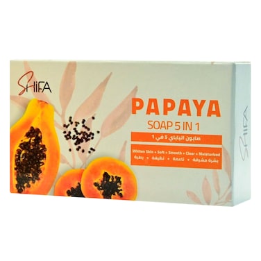 Shifa 5in1, Papaya Enzyme Soap 135g