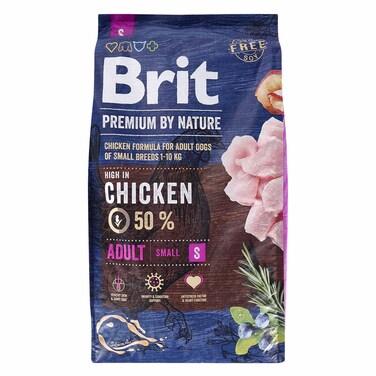 Brit Premium Adult Dog Food Small 8kg