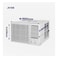 Arrow Window Air Conditioner, Cold, 20100 BTU, 1.6 Tons, (RO-24WCHC)