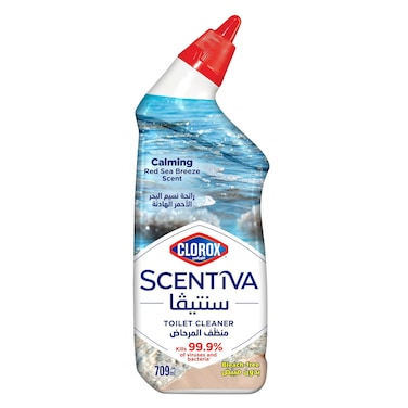 Clorox Scentiva Toilet Disinfectant Red Sea Breeze 709ml