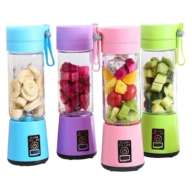 ELECTRIC USB JUICER 380ML_BLACK_UN+