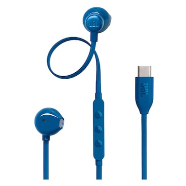 JBL Tune 305C USB-C Wired In-Ear Earphones Blue