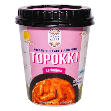 Good Seoul Topokki, Carbonara Flavor, 113g