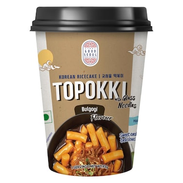 Good Seoul - Topokki Rice Cake With Glass Noodles Bulgogi Flavor 93g