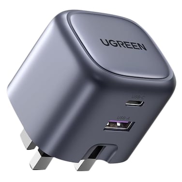 Ugreen Nexode 2 Port GaN Fast Charger 35W Grey