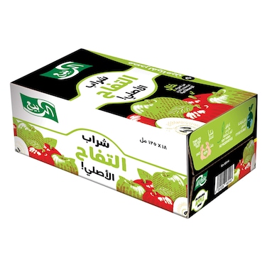 Al Rabie Apple Drink 125ml Pack of 18