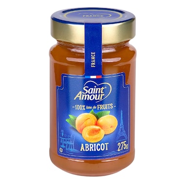 Saint Amour Apricot 100% Fruit Jam 275g