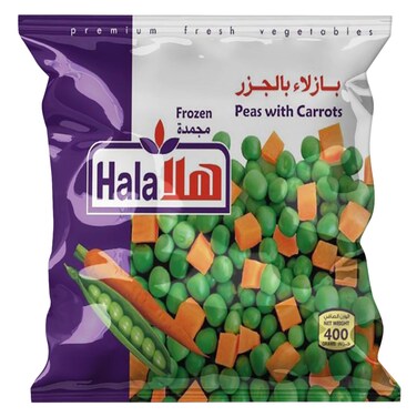 Hala Peas and Carrots, 400g