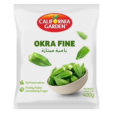 California Gardens Frozen Okra Fine 400g