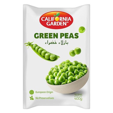 California Garden Frozen Green Peas 400g