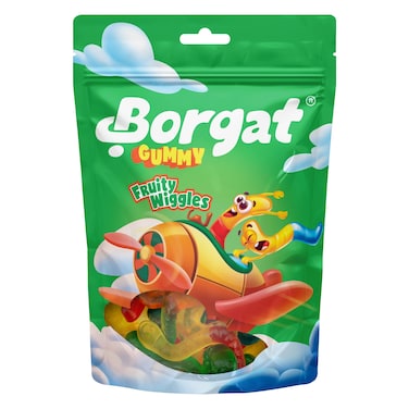 Borgat Gummy Fruity Wiggles 80g