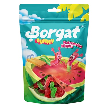 Borgat Gummy Watermelon Wiggly Candies 80g