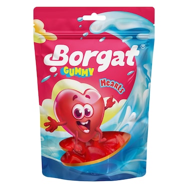 Borgat Gummy Hearts Pouch 80g