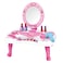 Children's Dressing Table with Hair Dryer, Sound and Light, Battery-Operated