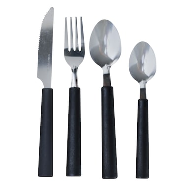 Bergner Cutlery Set With Stand Silver 25