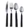 Bergner Cutlery Set With Stand Silver 25