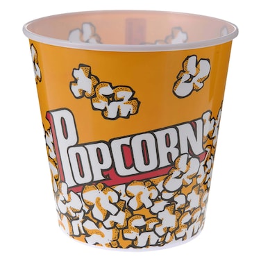 Koopman Plastic Round Popcorn Bucket Multicolour
