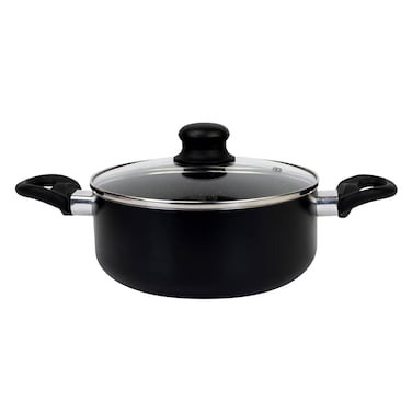Wilson Casserole With Lid (24 x 11cm) Black
