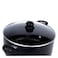 Wilson Black Casserole With Lid 30cm