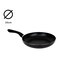 Wilson Fry Pan Marble Coated (20 x 4 cm), Black