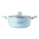 Wilson Oak Stone Marble Coating Casserole With Lid (24cm) Assorted