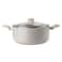 Wilson Oak Stone Marble Coating Casserole With Lid (26cm) Assorted