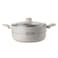 Wilson Oak Stone Marble Coating Casserole With Lid (26cm) Assorted