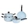 WILSON MARBLE COOKWARE 7PC SET-ASTD