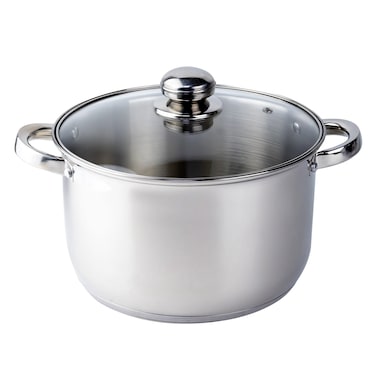 Amara Stainless Steel Casserole 24x12.5cm