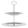 Edessa Ginko 2 Tier Cake Stand (20+27cm) Multicolor