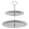 Edessa Ginko 2 Tier Cake Stand (20+27cm) Multicolor