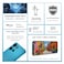 Motorola Moto G75 8GB 256GB 5G Dual SIM Smartphone 6.78 Inch Aqua Blue