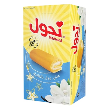 Nahool Mini Cake Roll Vanilla 23g