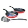 British Chef Non Stick Frypan Set 3pcs