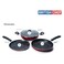 British Chef 4 Piece Nonstick Cookware Jumbo Set 26cm Tawa, 24cm Fry Pan, 24cm Kadai Insulated Handle Powered with Premium Grip