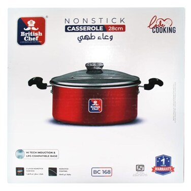 British Chef Non Stick Casserole 28CM